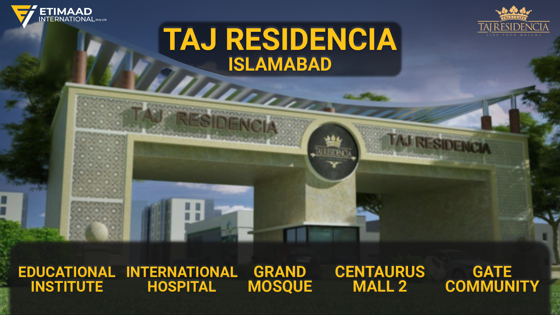 Taj Residencia Payment Plan
