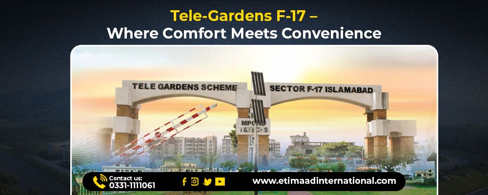 Tele Gardens F 17 where comfort meets Convenience