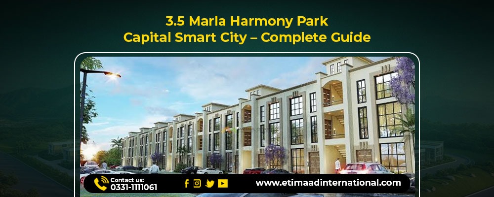3.5 Marla Harmony Park Capital Smart City