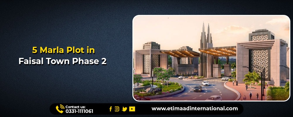 5 Marla Plot in Faisal Town Phase 2